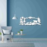 Mountain Bear Family Wall Décor - Image 15