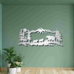 Mountain Bear Family Wall Décor - Image 10