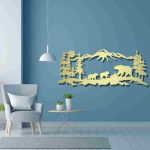 Mountain Bear Family Wall Décor - Image 7