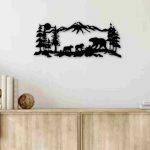 Mountain Bear Family Wall Décor - Image 23