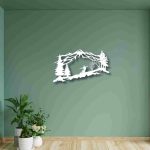 Mountain Snowboarder Wall Décor - Image 7