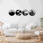 Nature’s Four Elements Wall Décor (Set of 4) - Image 2