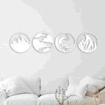 Nature’s Four Elements Wall Décor (Set of 4) - Image 15