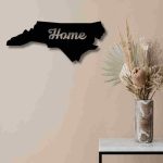 North Carolina “Home” Wall Decor – State Shape Wall Art - Image 3