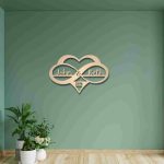 Personalized Infinity Heart Sign - Image 2