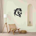 Royal Horse Head Wall Decor – Luxury Animal Wall Art - Image 13