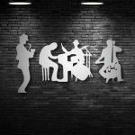 Silhouette Music Wall Decor – Musical Instrument Wall Art - Image 10