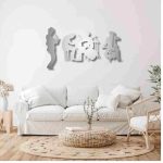 Silhouette Music Wall Decor – Musical Instrument Wall Art - Image 7