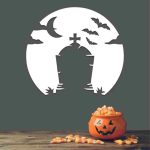 Spooky Tombstone Wood Wall Art - Image 6