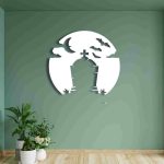 Spooky Tombstone Wood Wall Art - Image 3