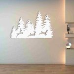 Three Forest Deers Wall Decor – Nature Wildlife Wall Art - Image 6