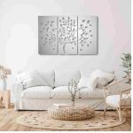 Tree Wall Décor (Set of 3 Panels) - Image 9