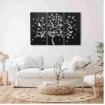 Tree Wall Décor (Set of 3 Panels) - Image 33