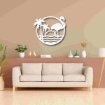 Tropical Flamingo Scenery Wall Décor - Image 12