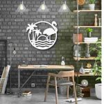 Tropical Flamingo Scenery Wall Décor - Image 11