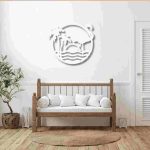 Tropical Flamingo Scenery Wall Décor - Image 10