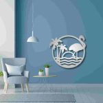 Tropical Flamingo Scenery Wall Décor - Image 32